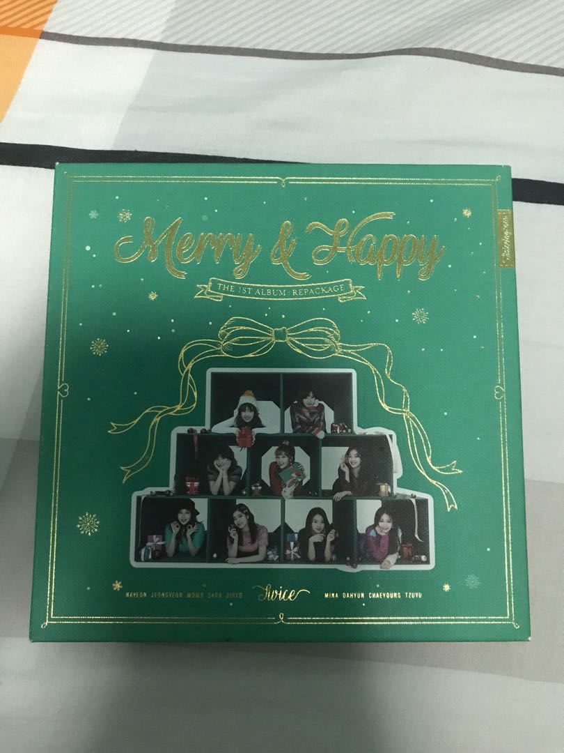 Twice Merry and Happy Album, Hobbies & Toys, Memorabilia & Collectibles