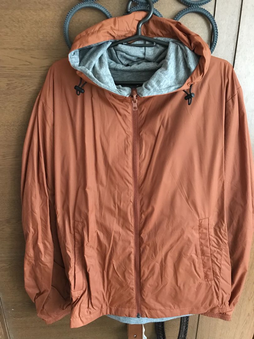 men reversible parka