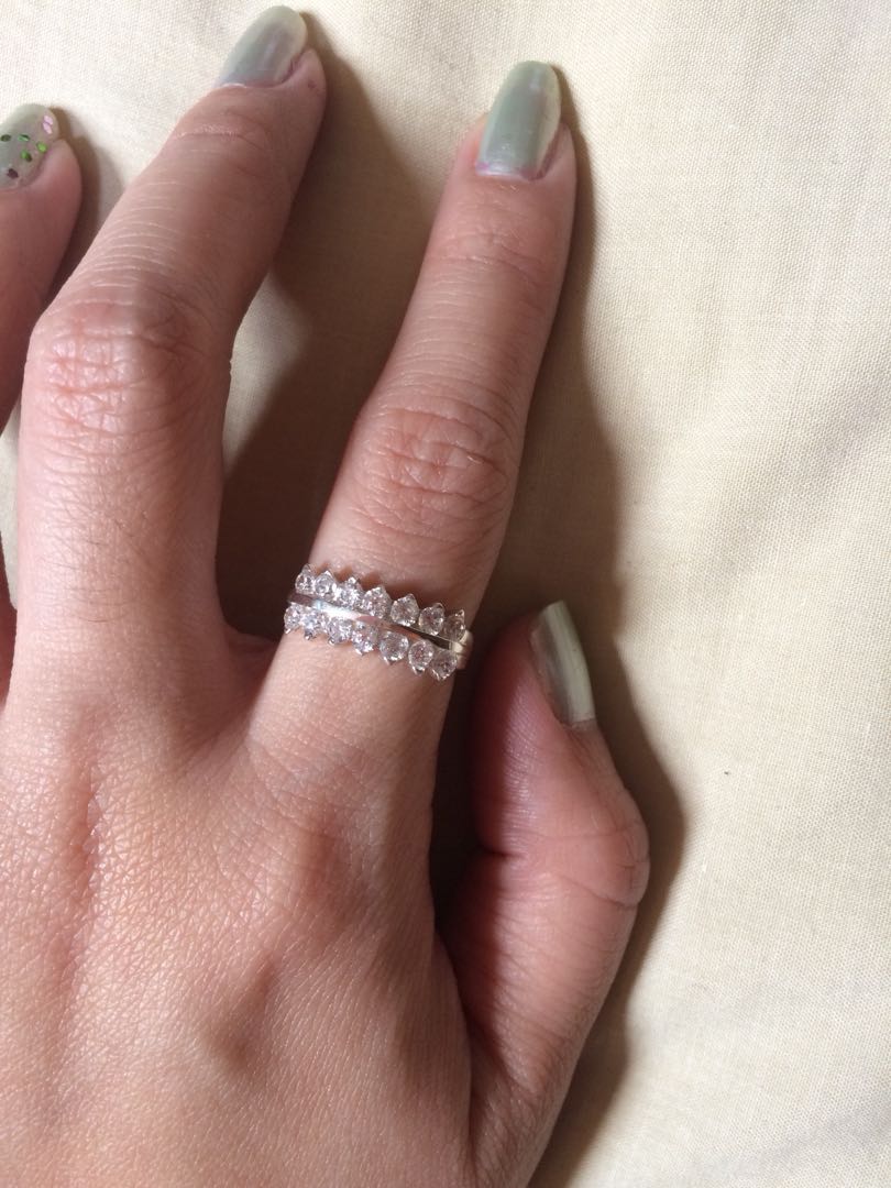 Unisilver infinity ring shop