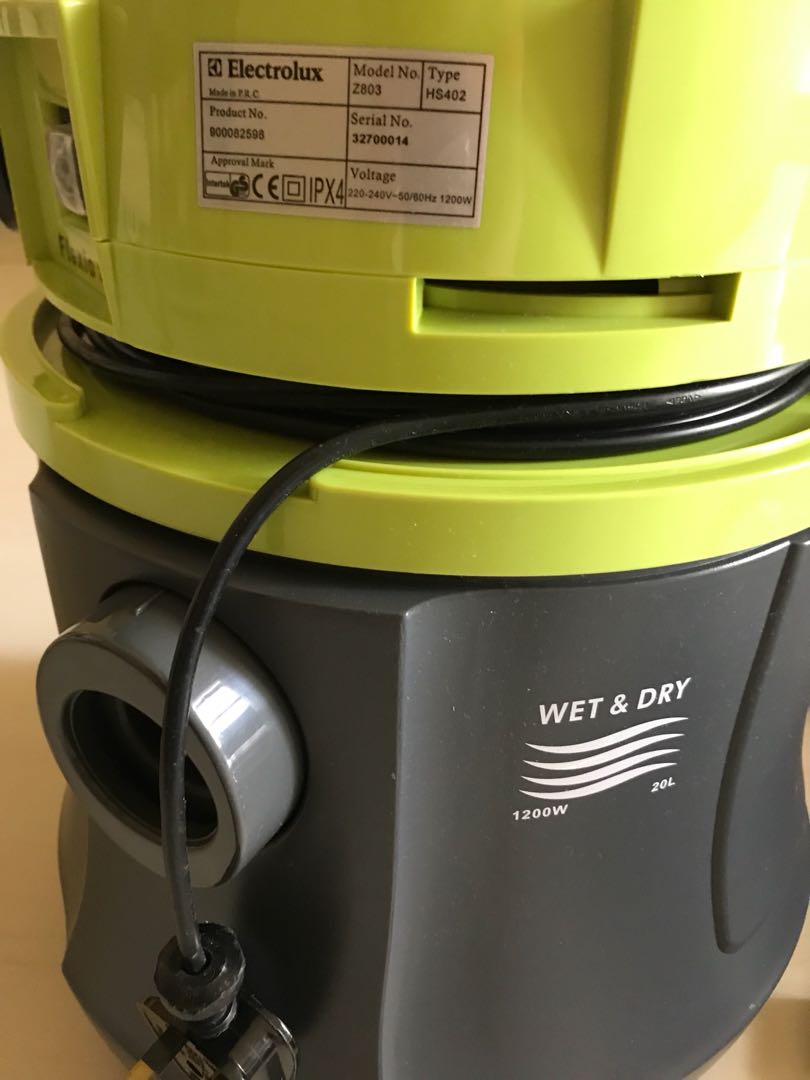 Used Electrolux Flexio Z803 Wet and Dry Vacuum Cleaner, TV & Home