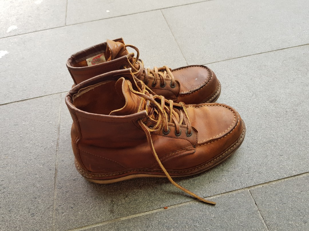Used Red Wings Brown Boots, Men's 