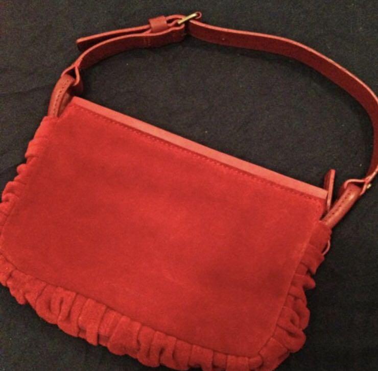 Via spiga red purse, Women's Fashion 