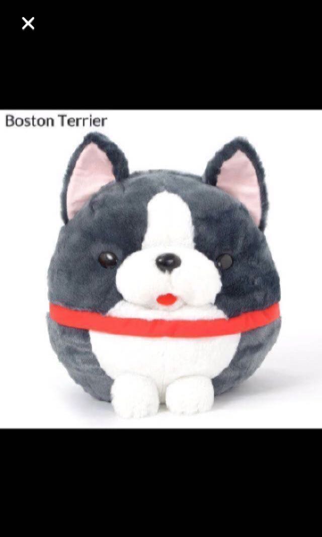 boston terrier soft toy