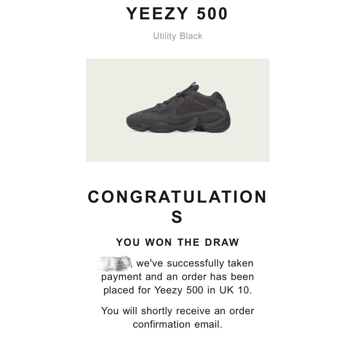adidas Yeezy 500Salt EE7287 Size 4 UK uk
