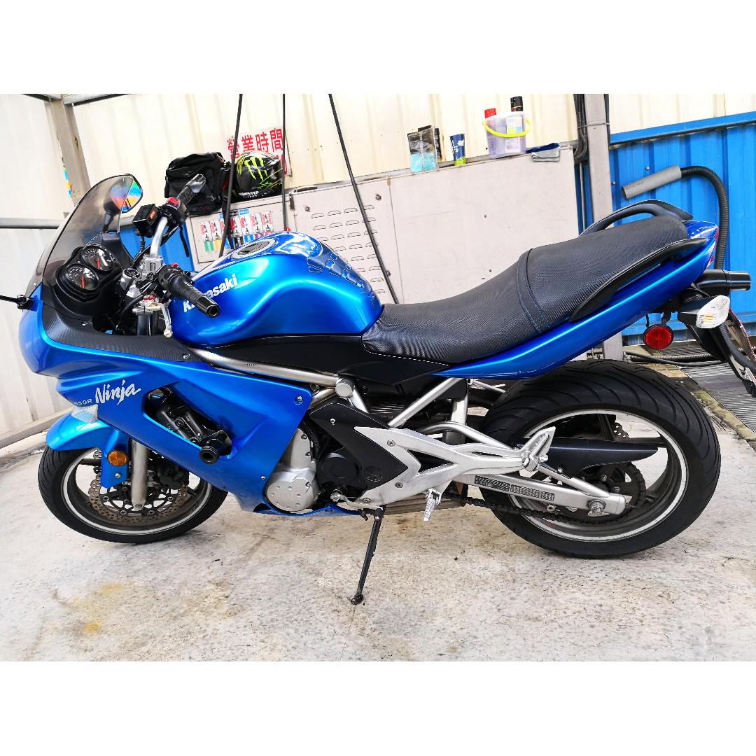 川崎07年一代er6f Ninja 650 Kawasaki 紅牌重機 機車 重機在旋轉拍賣