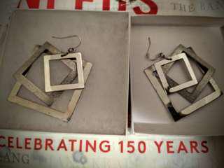 Fun Dangly Squares Earrings