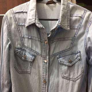 kemeja jeans