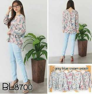 Blouse satin halus