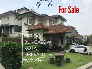 KOTA EMERALD,  RAWANG BUNGALOW FOR SALE WITH FREE GIFT