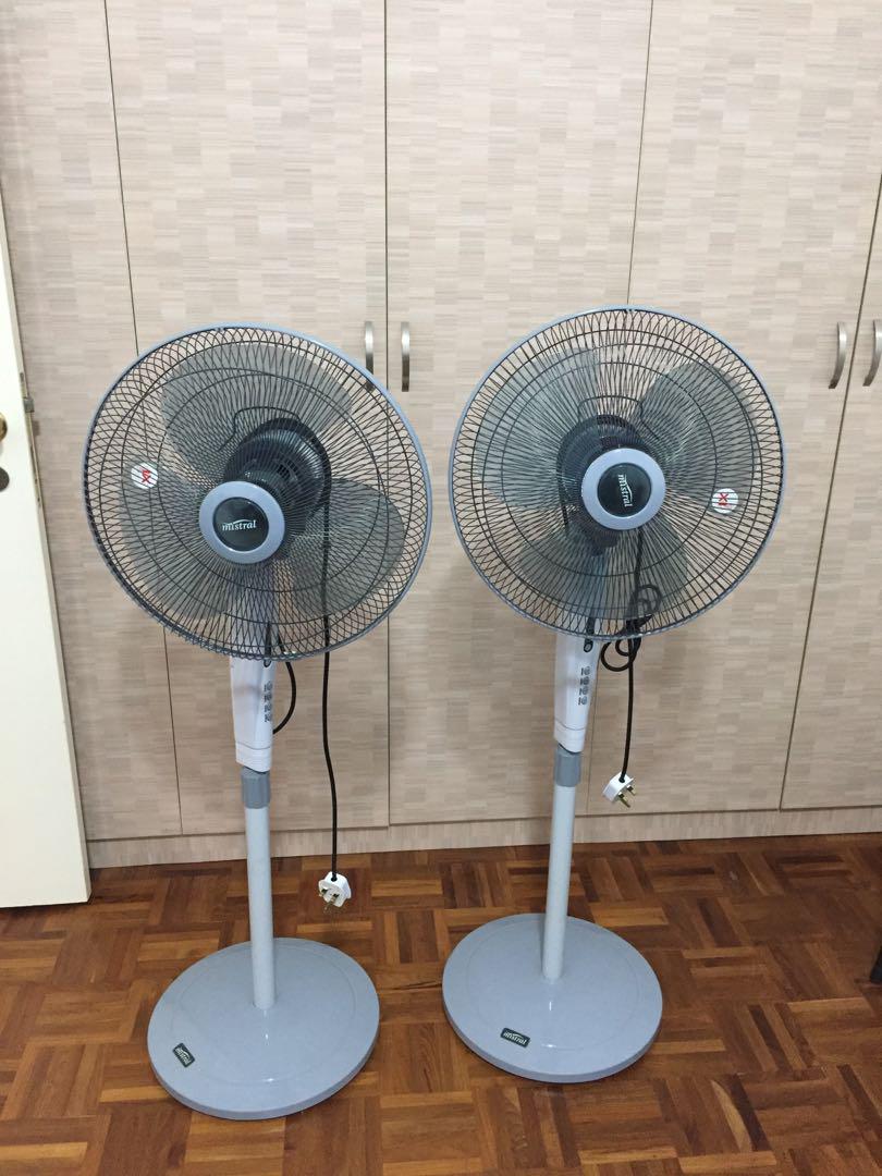 2 Mistral Fans For Sale Home Appliances Cooling Air Care On Carousell
