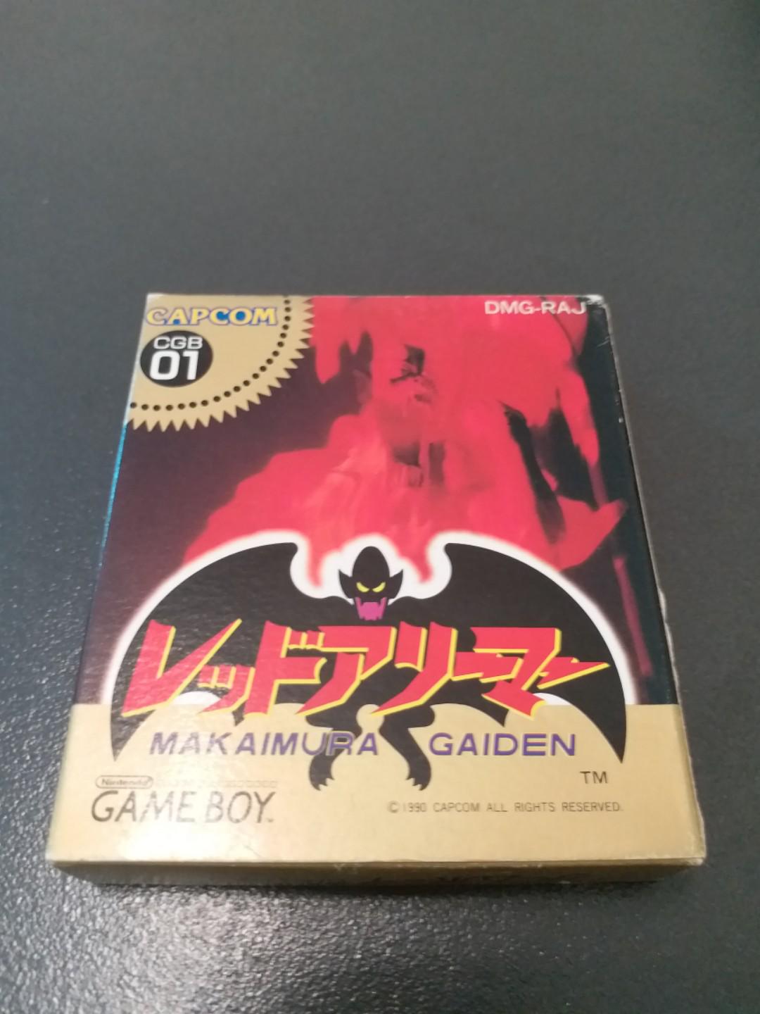 蝕本最後清貨絕版二手初日正版 任天堂nintendo Game Boy Gameboy Gb Capcom名作魔界村外傳收藏品 遊戲機 遊戲機遊戲 Carousell 蝕本最後清貨絕版二手初日正版 任天堂nintendo Game Boy Gameboy Gb Capcom名作魔界村外傳收藏品 遊戲機 遊戲機遊戲 Carousell