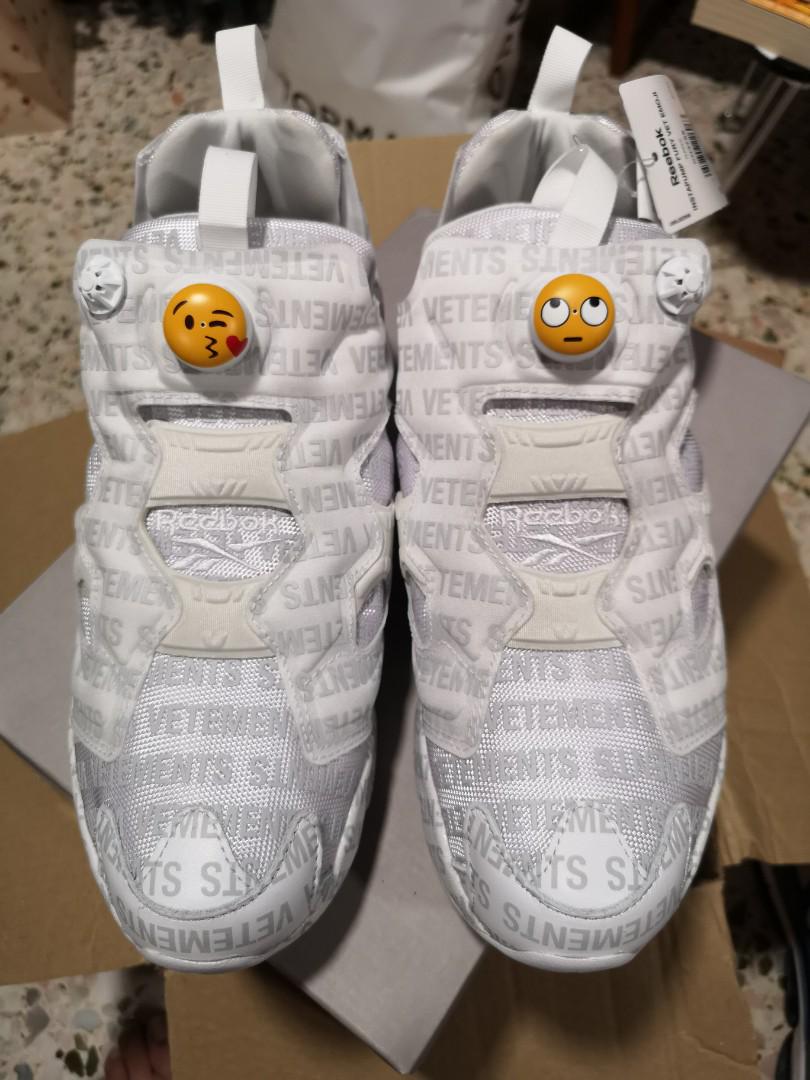 Reebok on sale vetements emoji