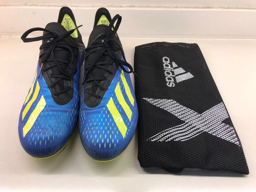 Regnfuld marv sammenbrud Adidas X 18.1 FG Football Boots (World Cup 2018), Sports Equipment, Sports  & Games, Racket & Ball Sports on Carousell