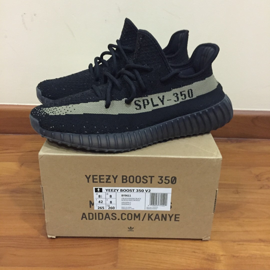 yeezy boost 350 olive green