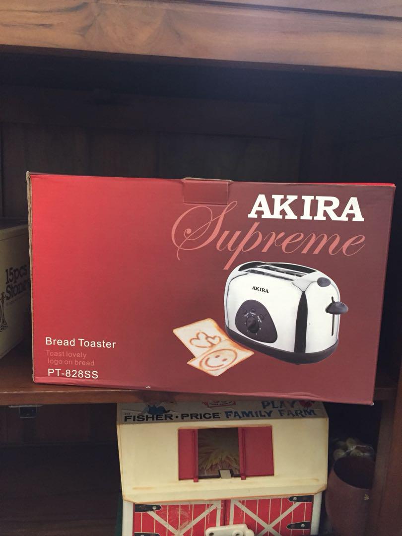 Akira Supreme Bread Toaster Tv Home Appliances Kitchen Appliances Ovens Toasters On Carousell