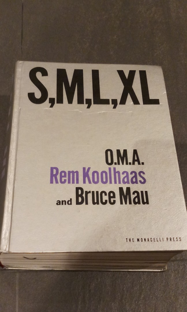 Architectural book S,M,L,XL by OMA Rem Koolhaas, Hobbies & Toys