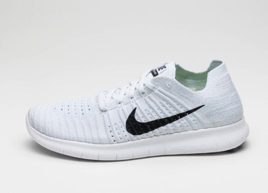 Authentic Nike free RN flyknit (white 