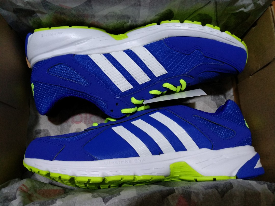 adidas blue and green shoes
