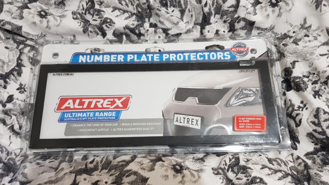 Brand New Number Plate Protectors Auto Accessories Others On