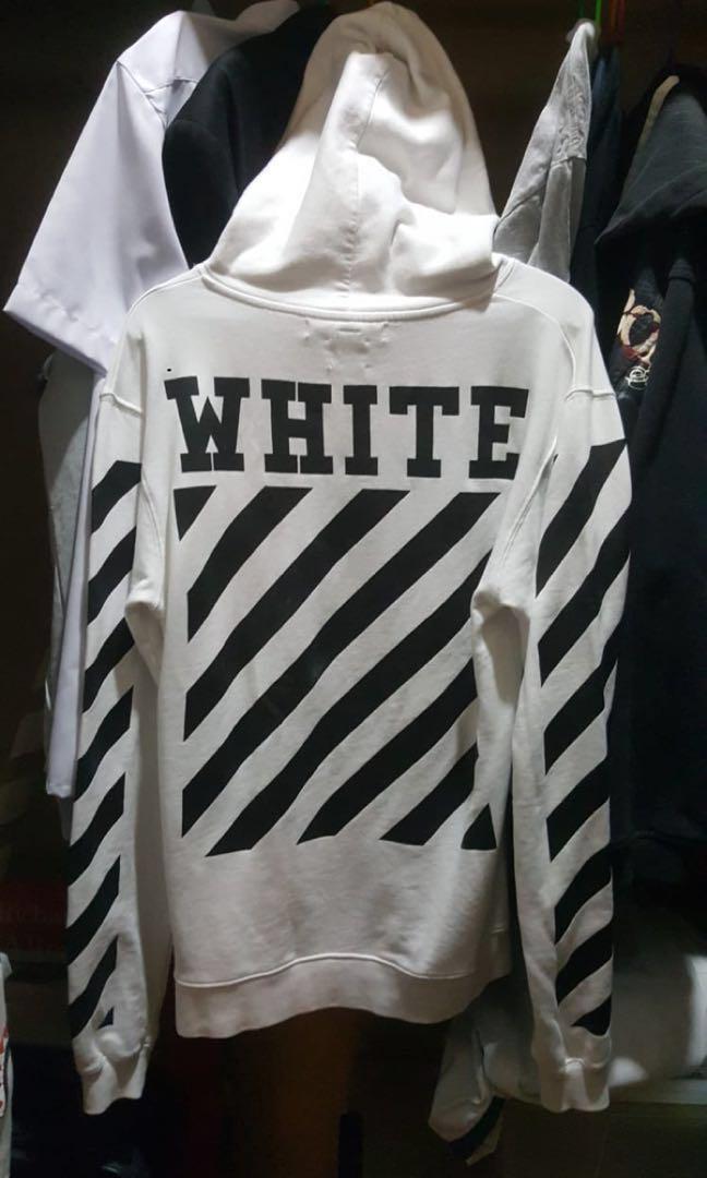 authentic off white hoodie
