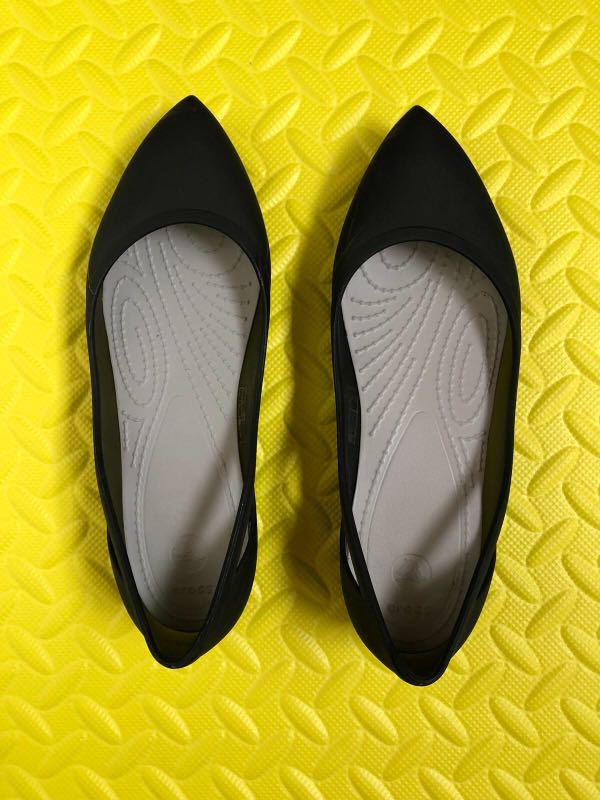 Crocs rio top flat black
