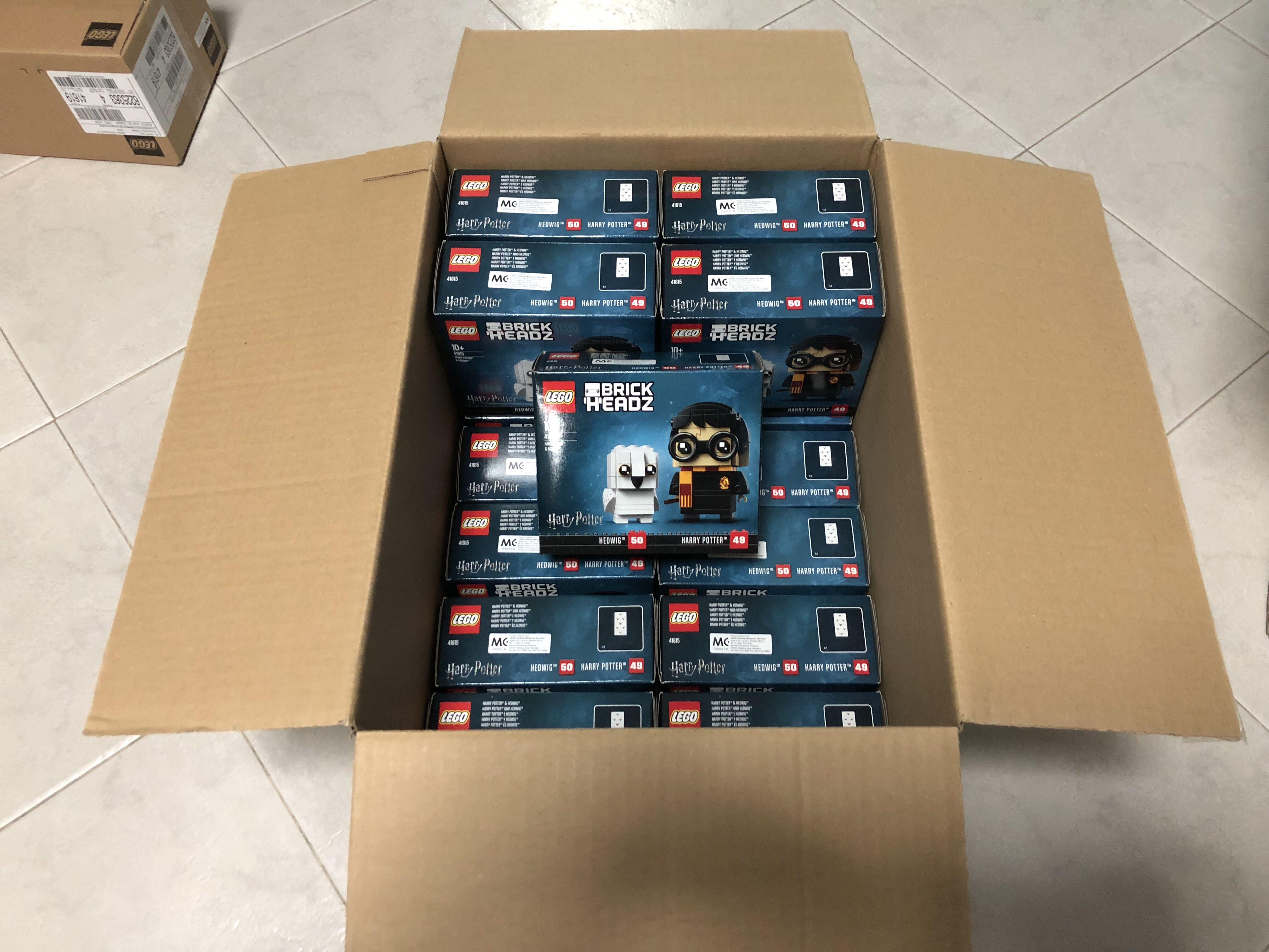 lego brickheadz harry potter & hedwig 41615