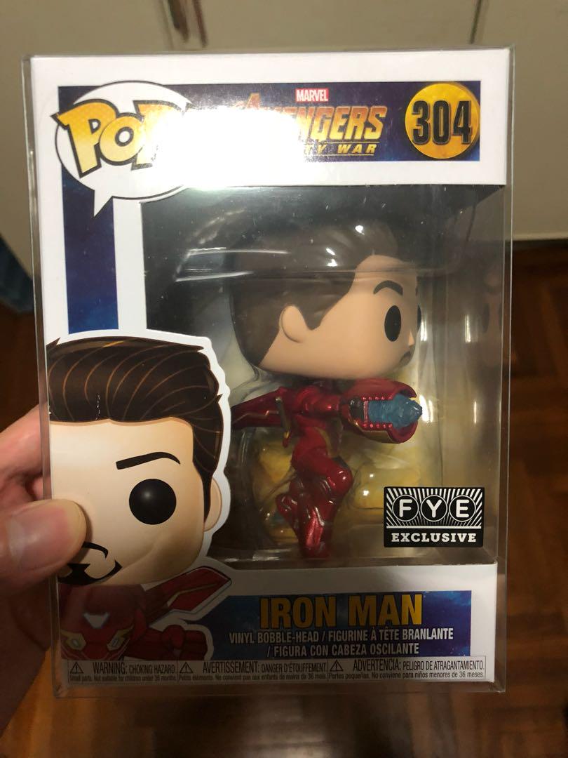 fye iron man funko pop