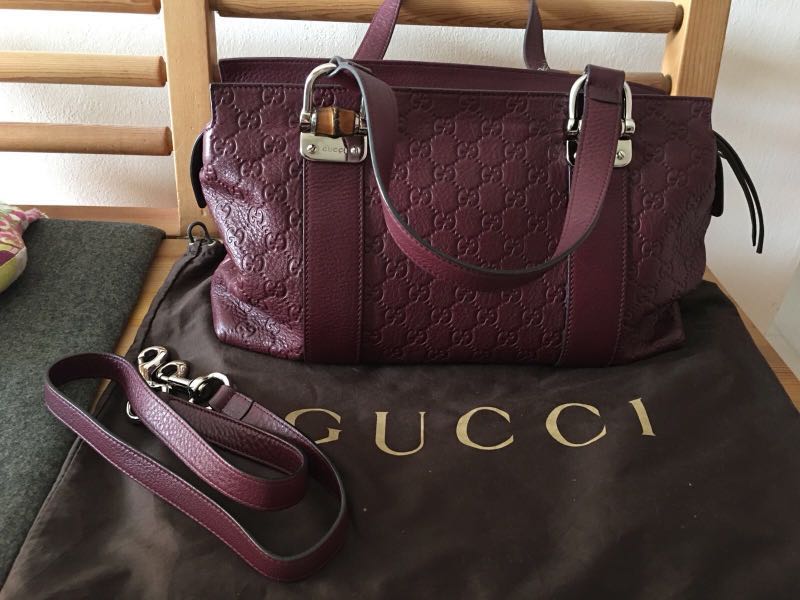 gucci bamboo bar tote