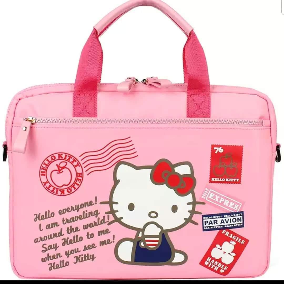 Hello Kitty Laptop Bag Women s Fashion Bags Wallets Tote Bags
