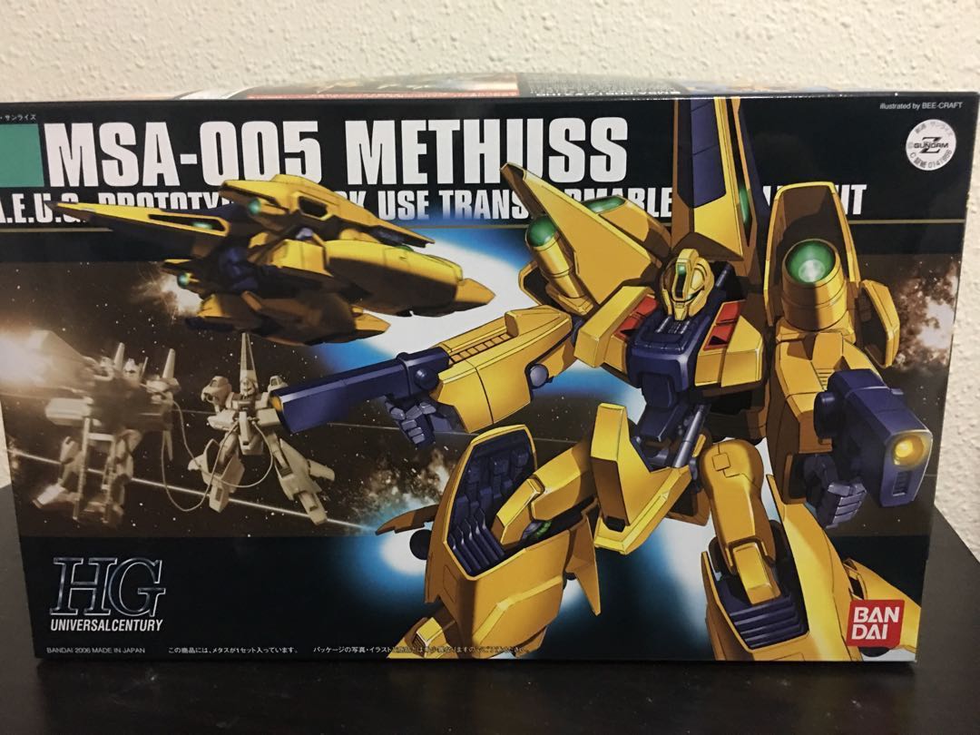 Hguc Msa 005 Methuss Toys Games Bricks Figurines On Carousell