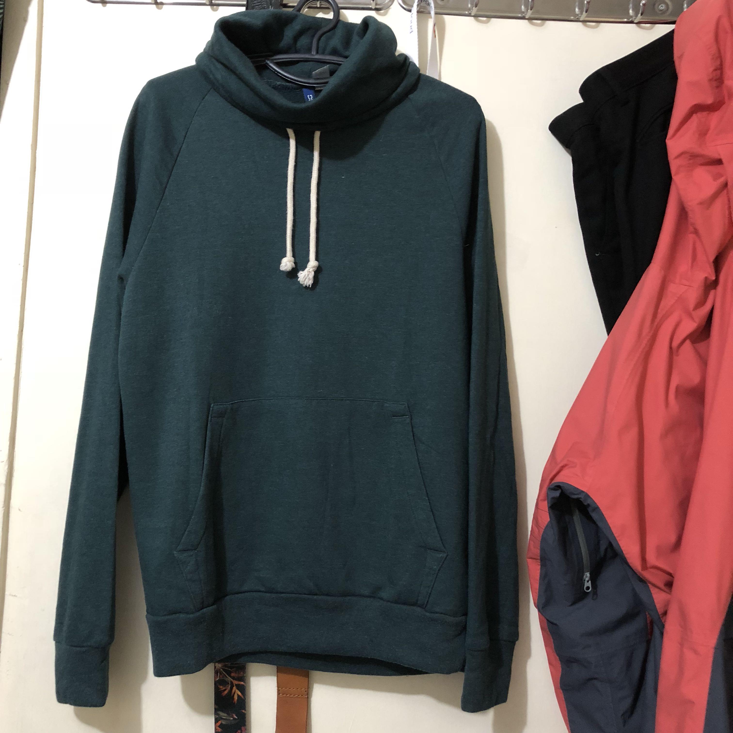 turtleneck hoodie h&m