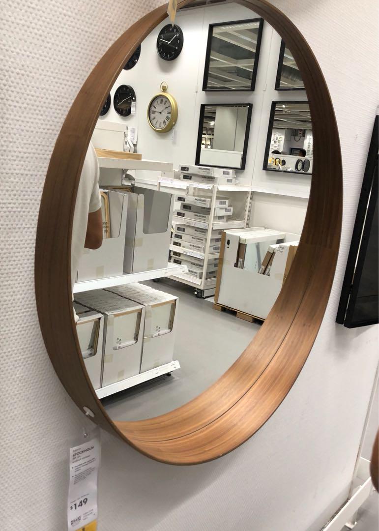 IKEA round wall mount mirror. ( brand new ), Furniture & Home Living ...