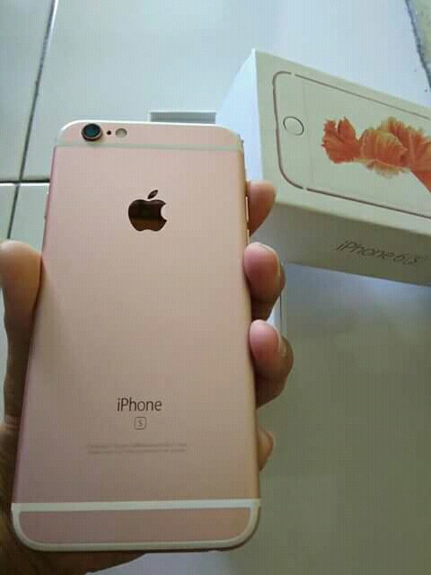 Iphone 6s 64gb Warna Rose Gold Telepon Seluler Tablet Iphone