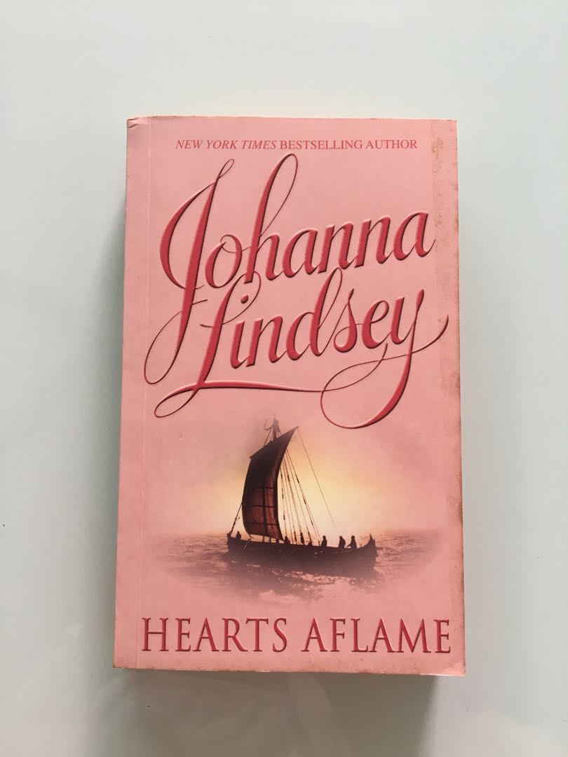 Johanna Lindsey Heart Aflame Books Stationery Fiction On Carousell