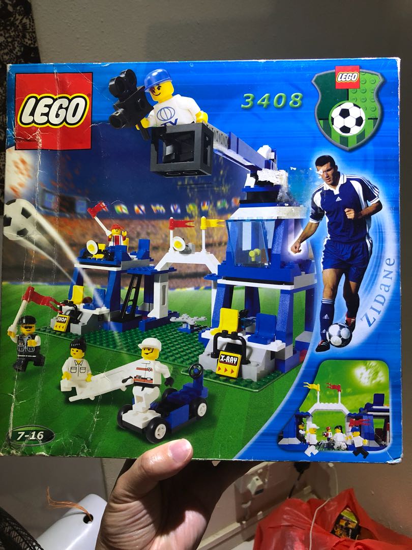 LEGO 3408 Football Super Sports Coverage New Hobbies Toys
