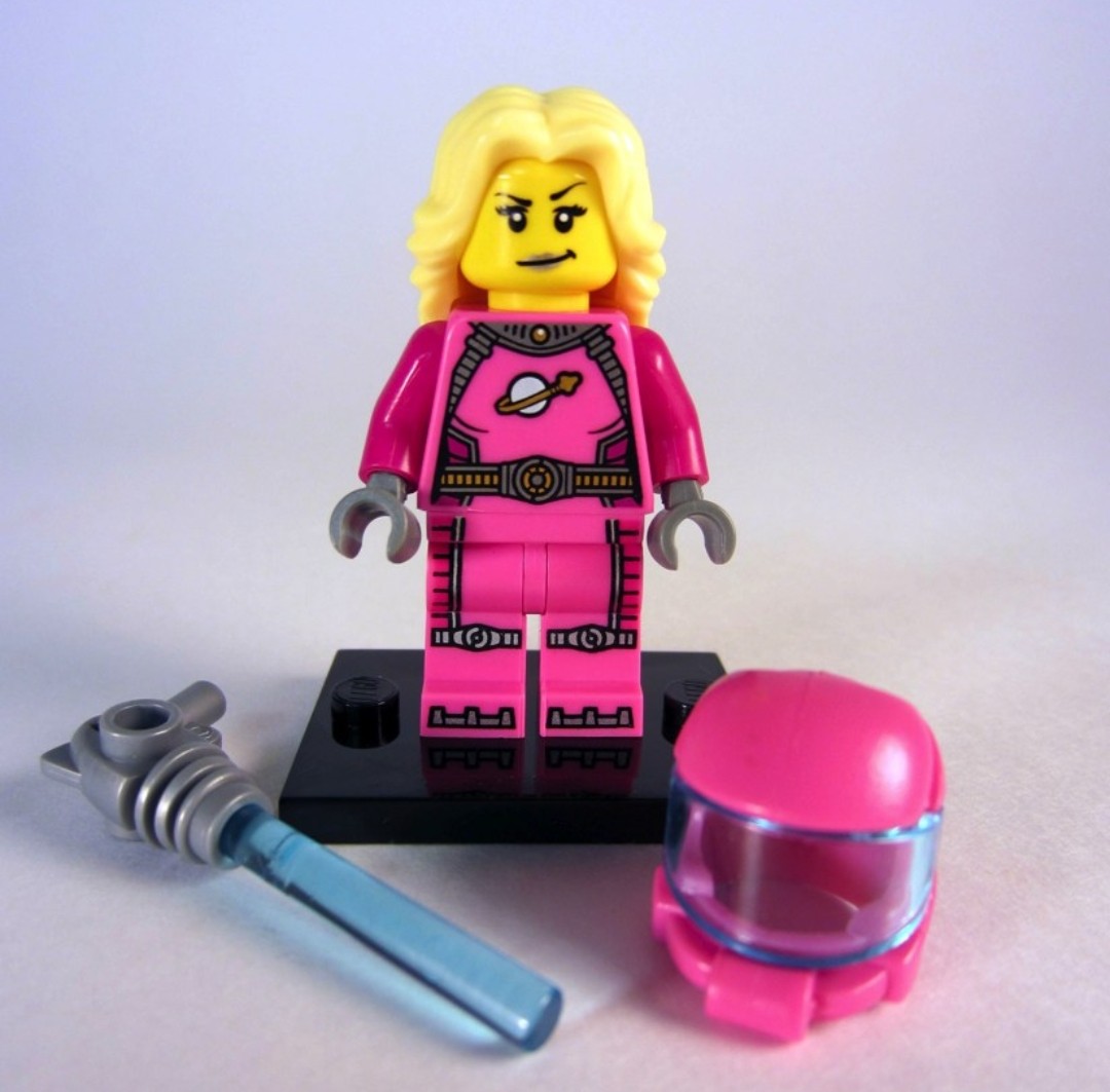 lego pink space girl