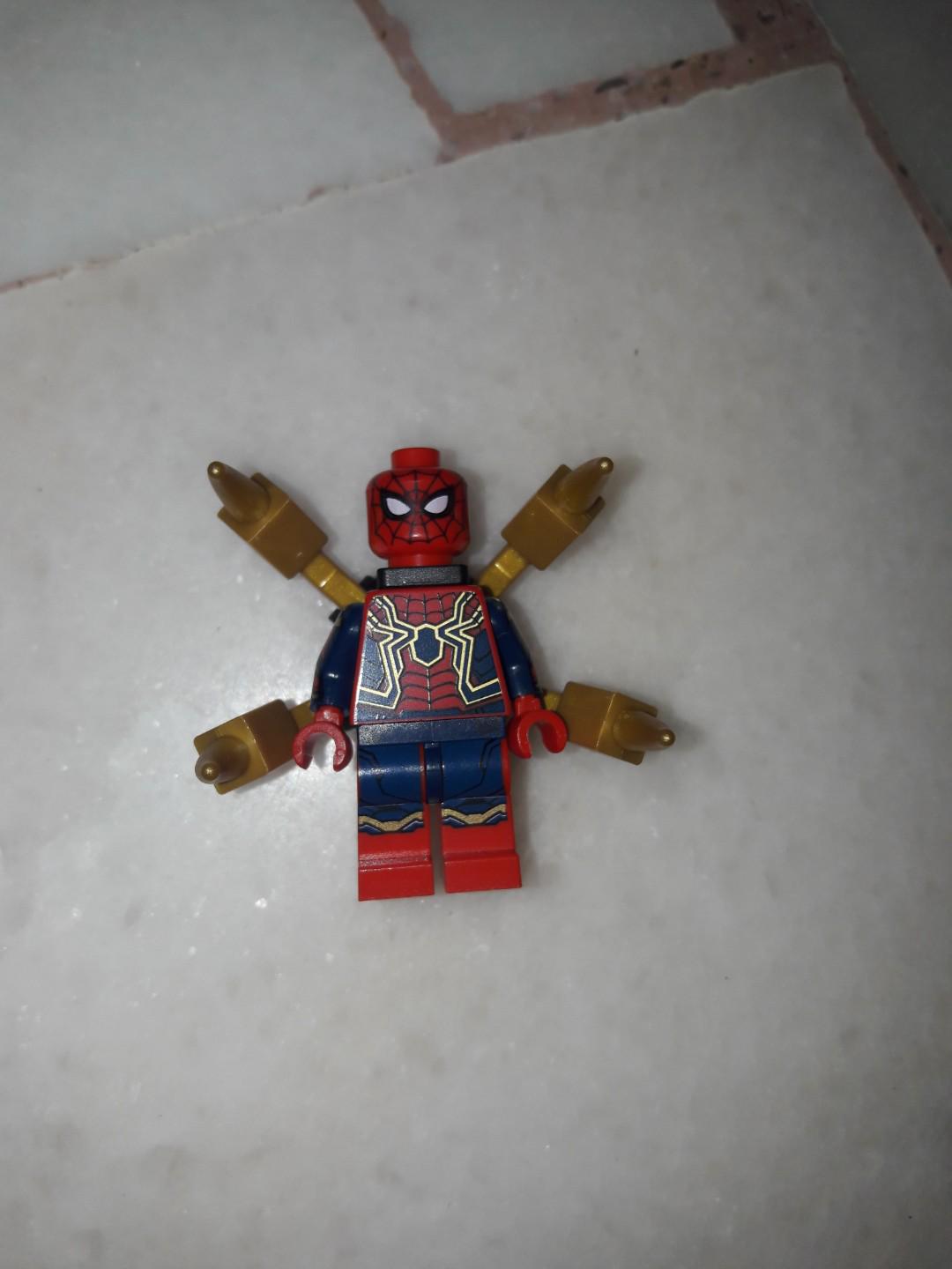 Lego Marvel Infinity War Iron Spider (From 76108), Hobbies & Toys, Toys &  Games On Carousell