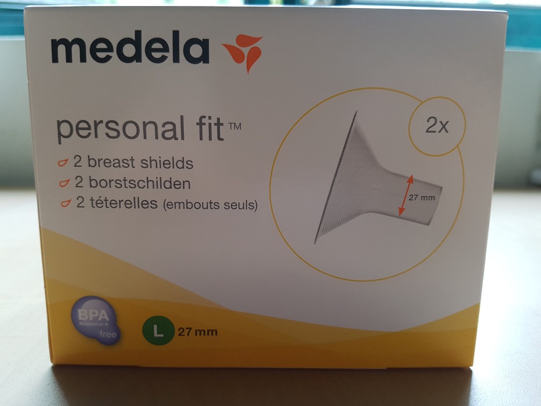 Medela PersonalFit Breastshields, Large (27 mm) - 1 pair