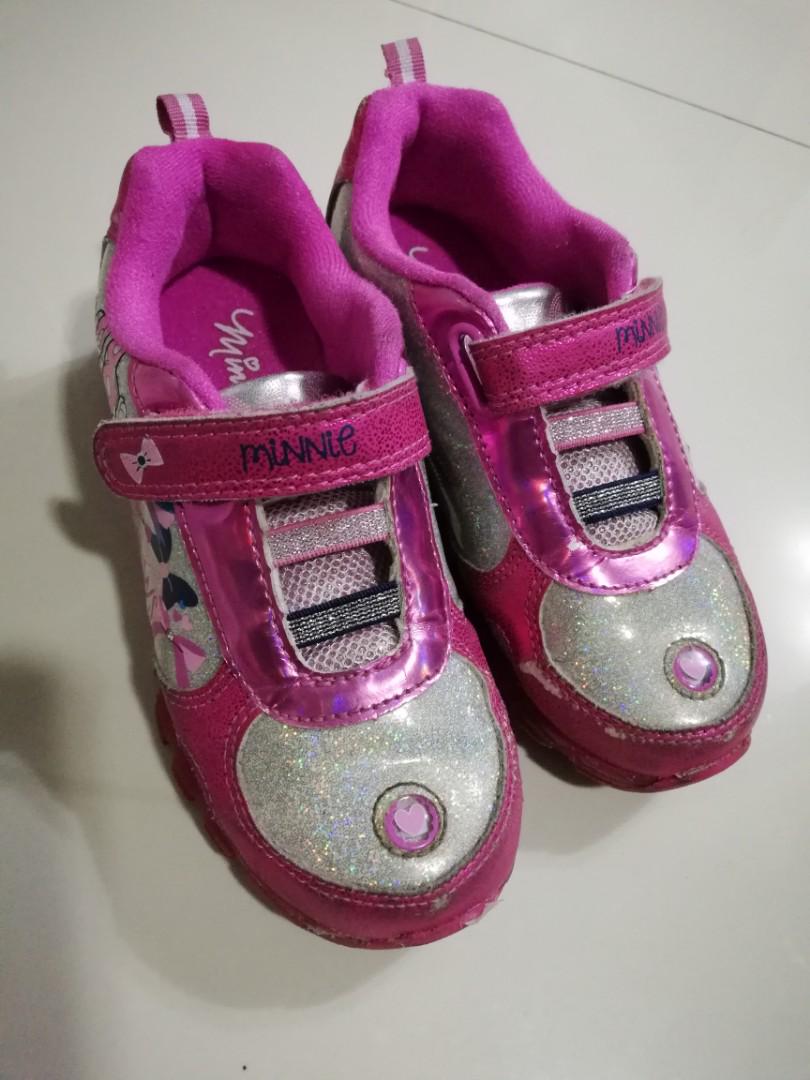 minnie light up shoes