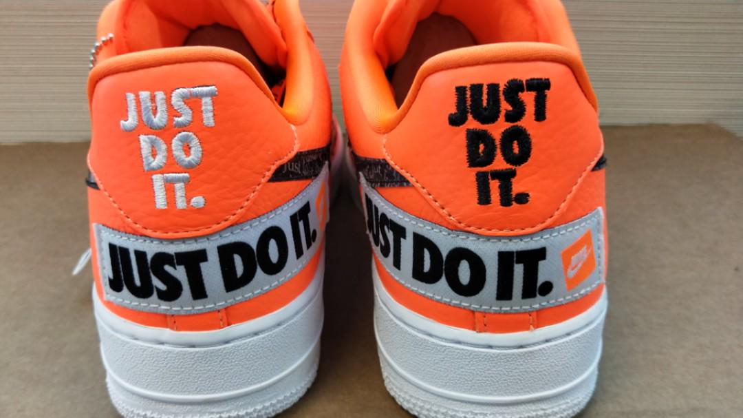 Nike air force discount 1 premium jdi orange
