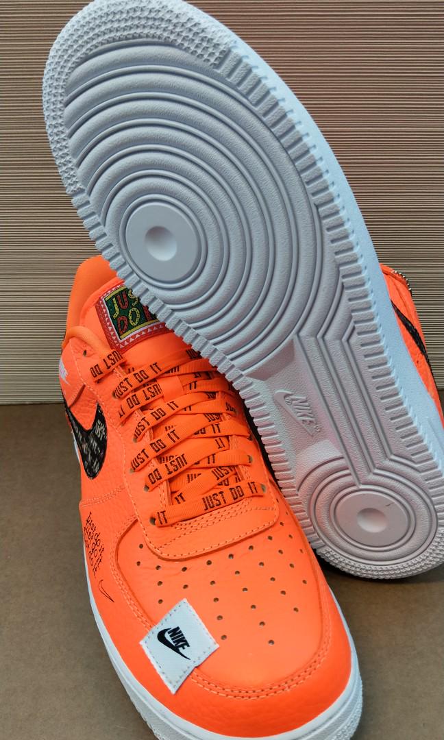 Nike air force on sale 1 premium jdi orange
