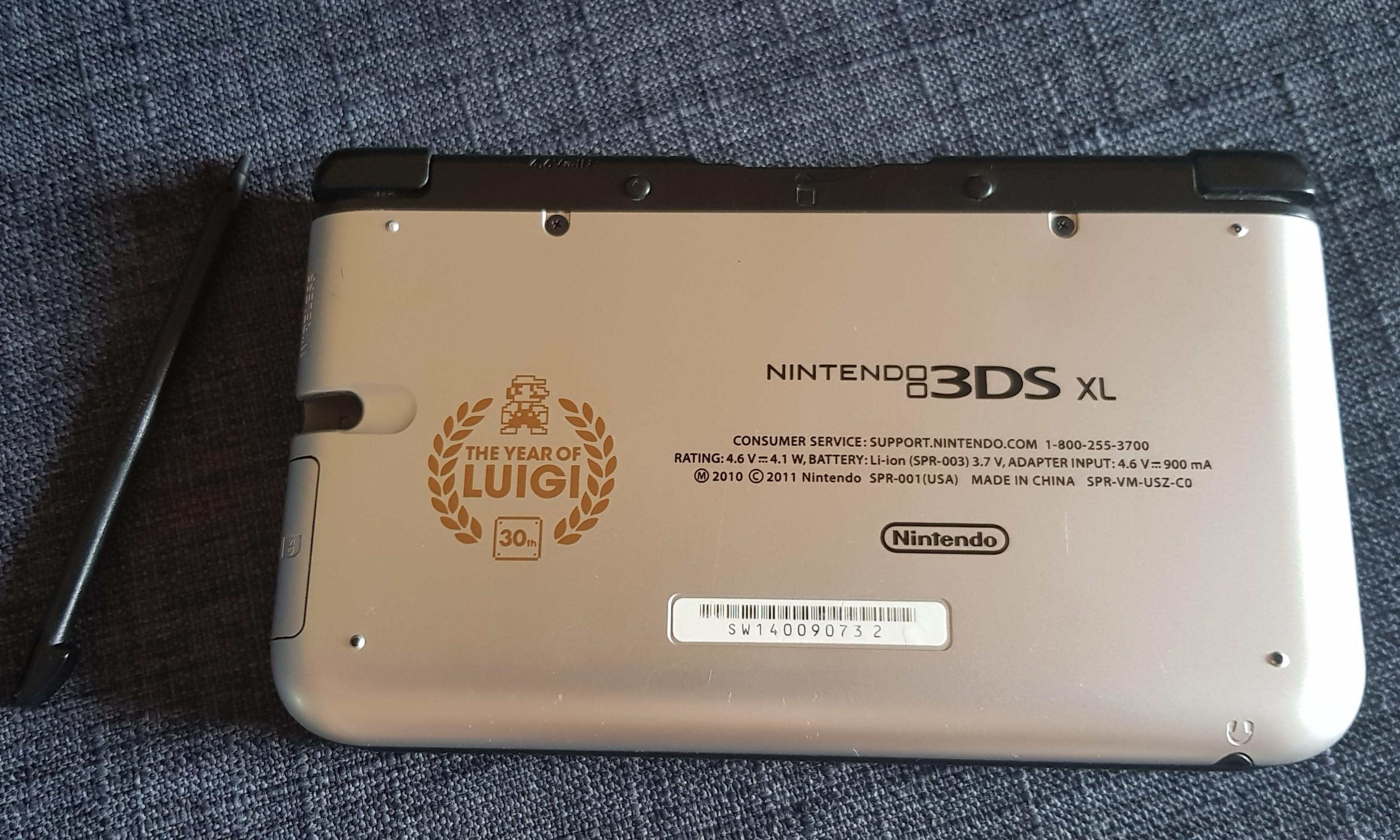 Nintendo 3DS XL (Year of Luigi), Video Gaming, Video Game Consoles