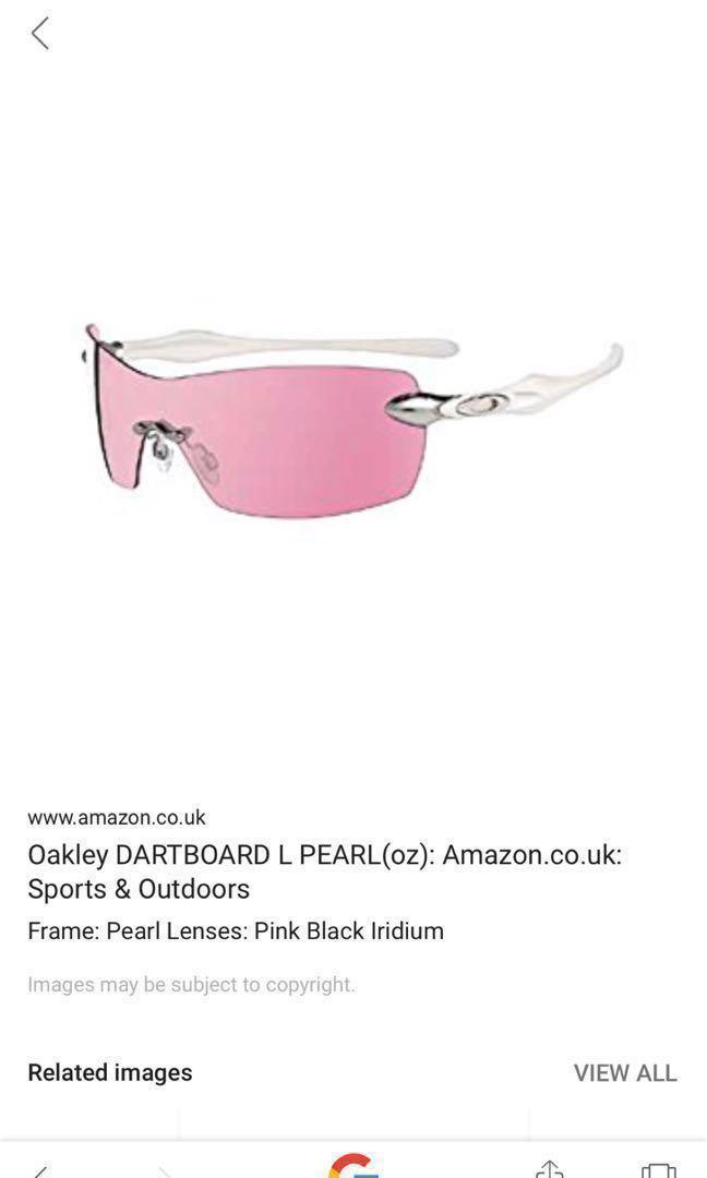 dartboard pink oakley