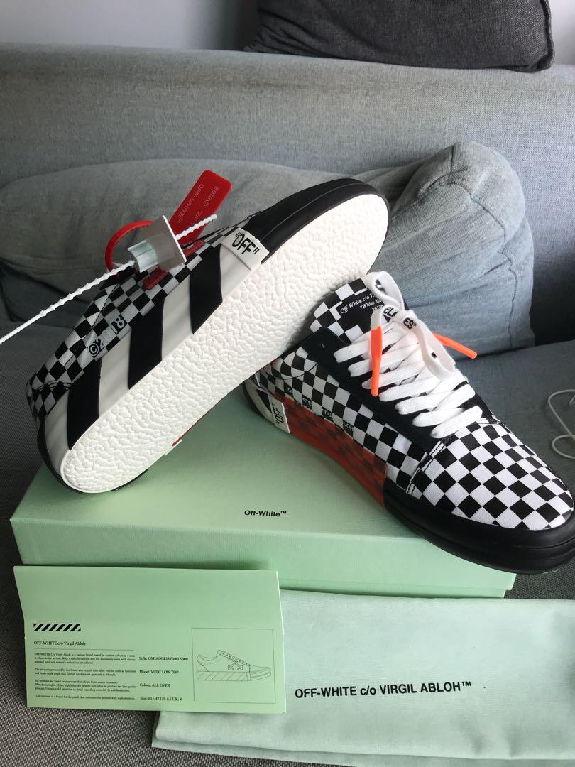 Vulc low top outlet sneaker off white