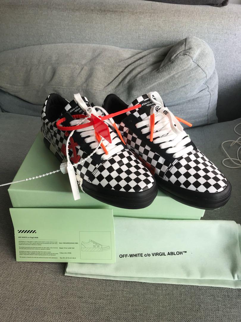 Off White VULC Low Sneakers Men s Fashion Footwear Sneakers on
