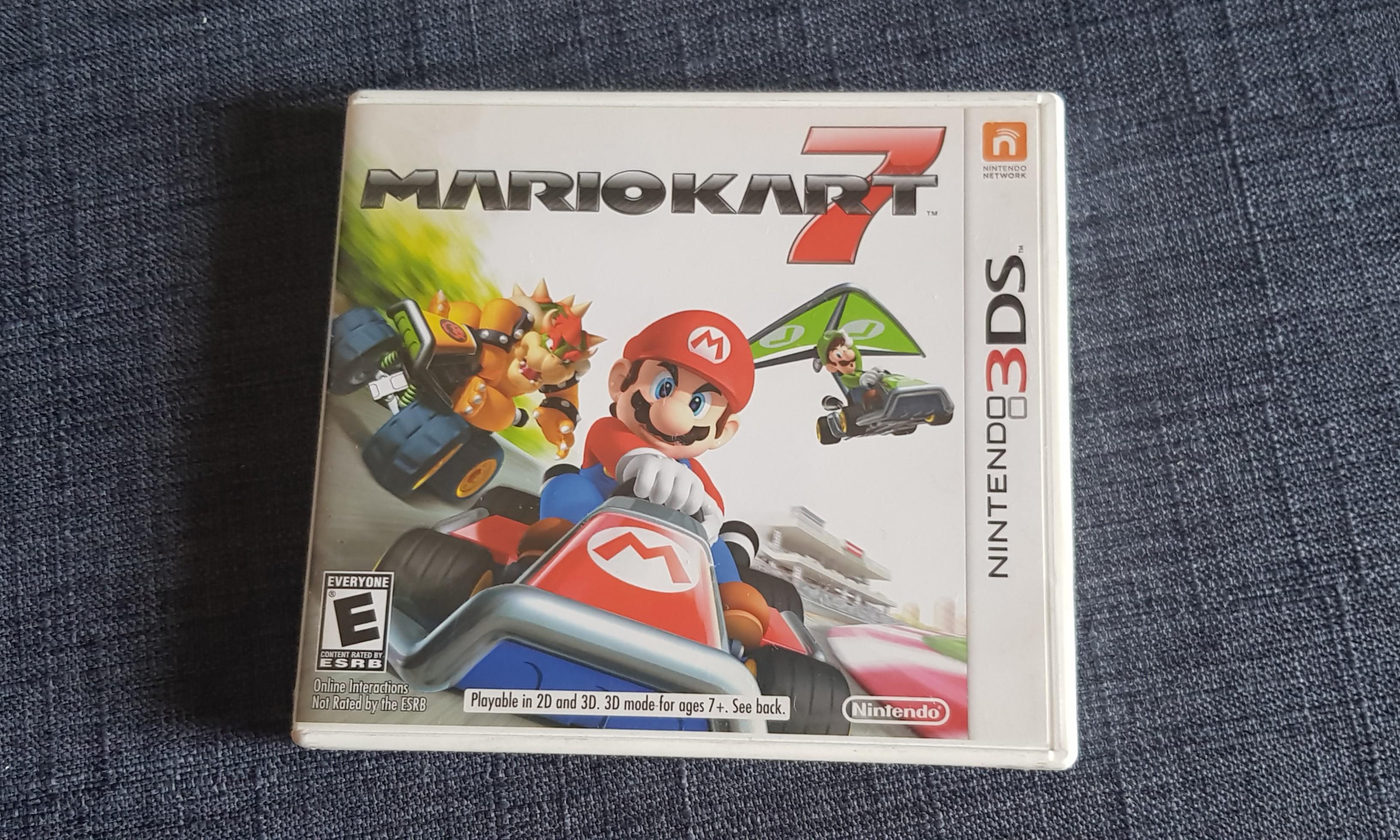 Original Mario Kart 7 Game For Nintendo 3ds And 2ds Case Included Video Gaming Video Games On Carousell