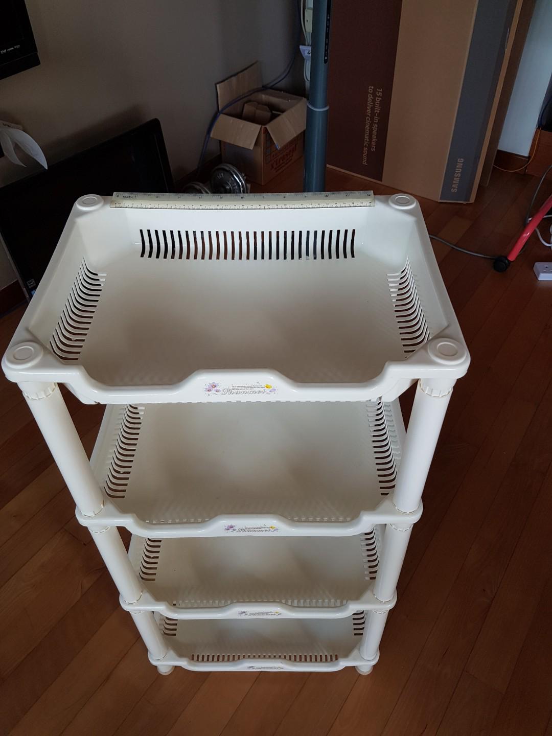 Plastic Trays stand, Furniture & Home Living, Kitchenware & Tableware