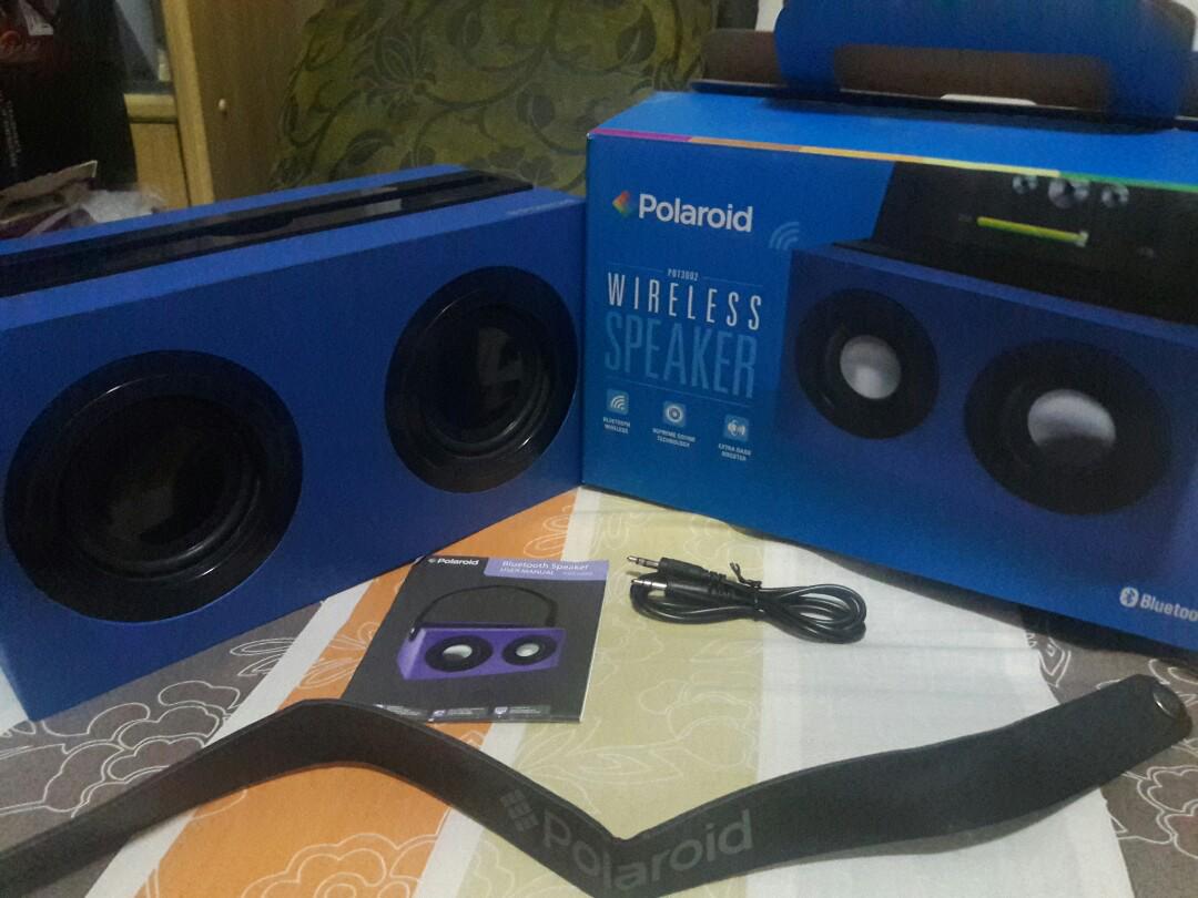 Polaroid Bluetooth Speaker (PBT10), Electronics, Audio on Carousell Polaroid Bluetooth Speaker (PBT10), Electronics, Audio on Carousell