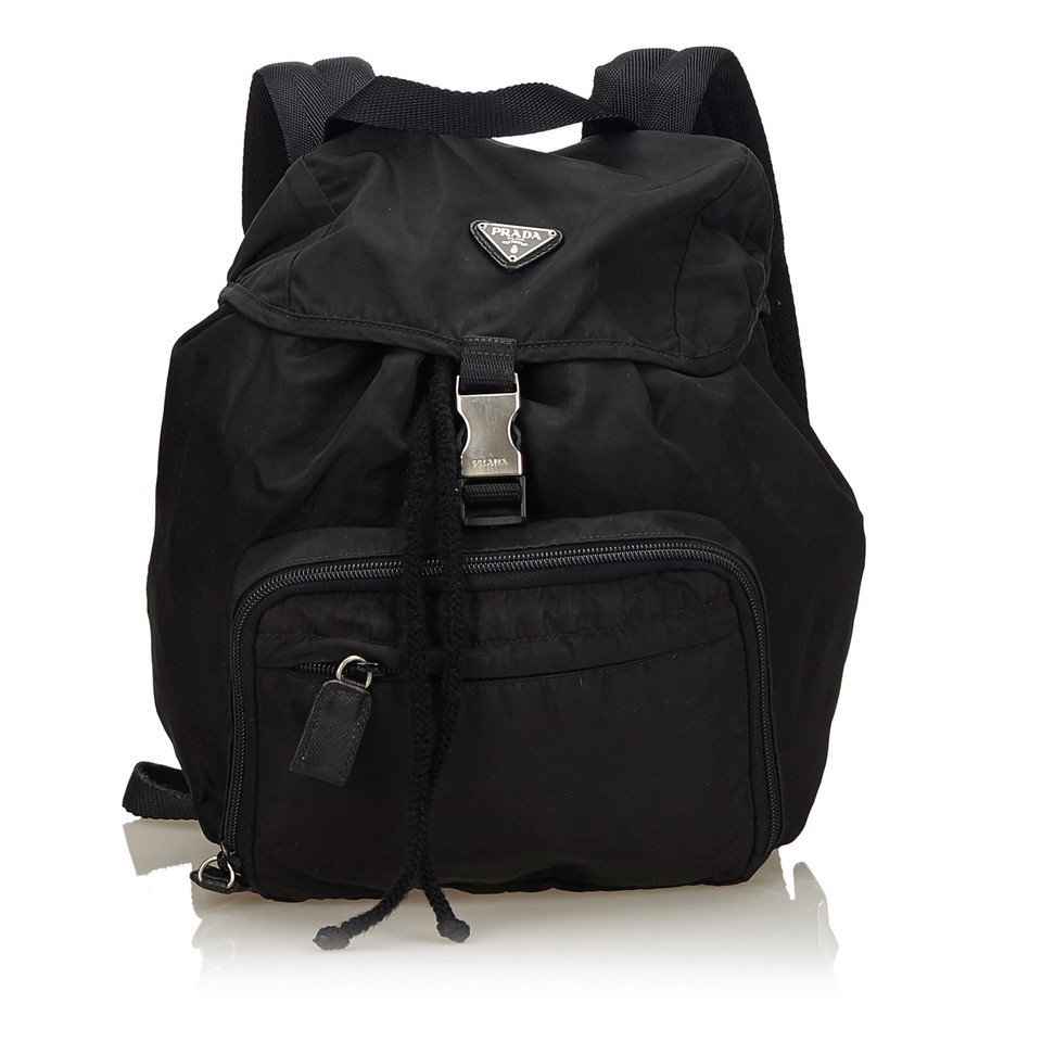 black prada backpack