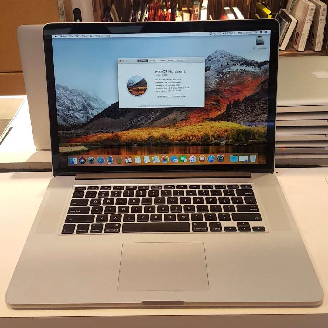 Apple MacBook Pro Retina 15インチ Mid 2012